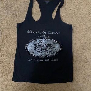 Express Medium tank top Rock and Luxe